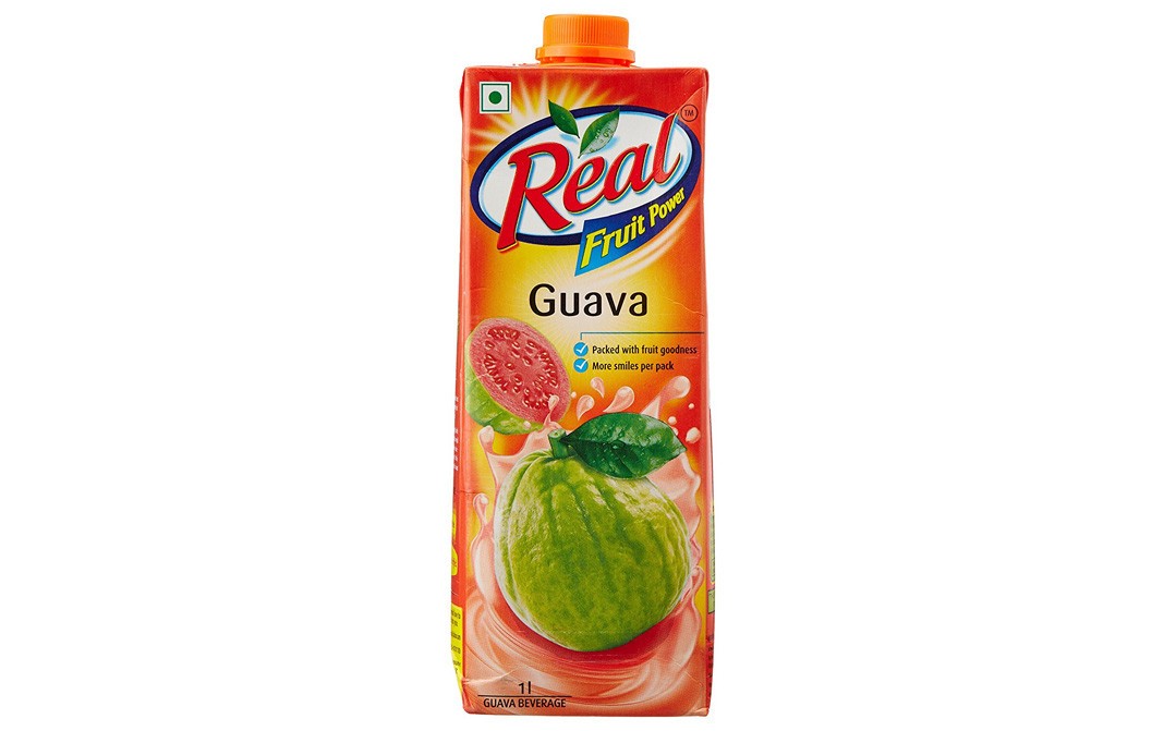 Real Fruit Power Guava   Tetra Pack  1 litre